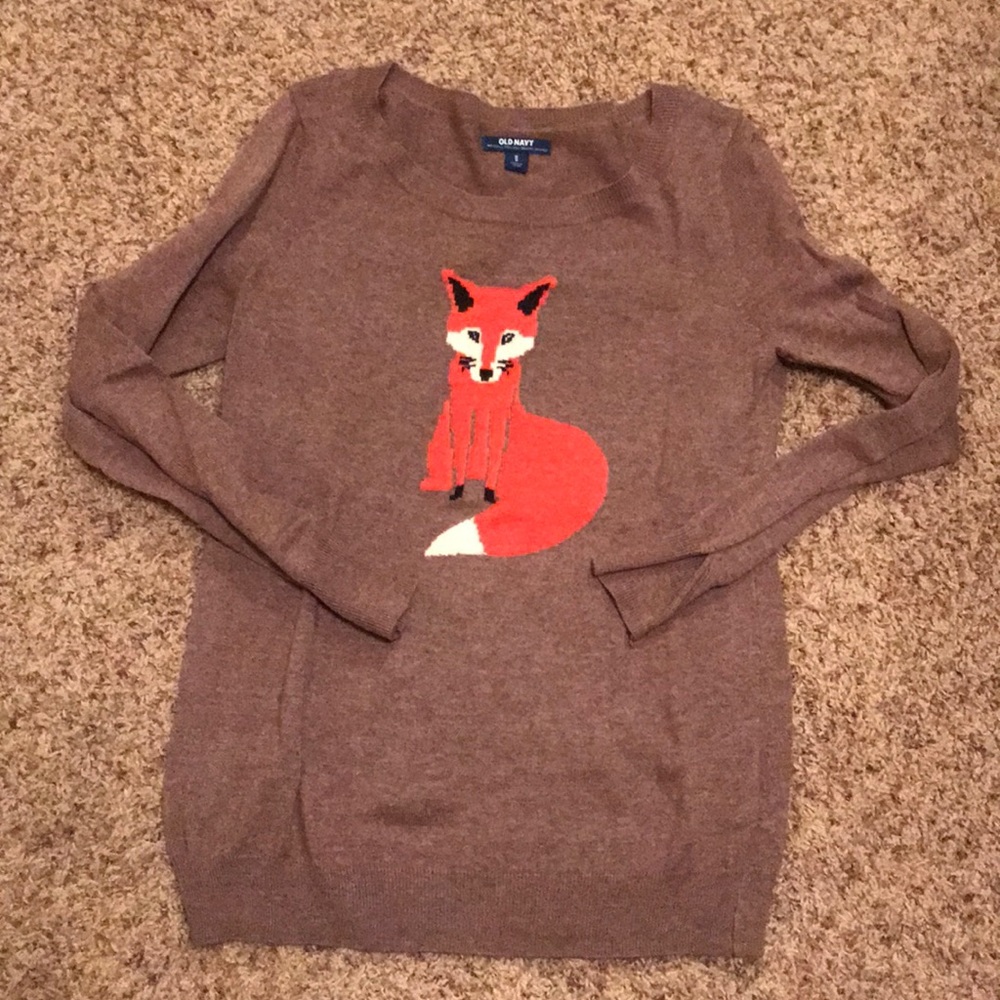 Old Navy Fox Sweater